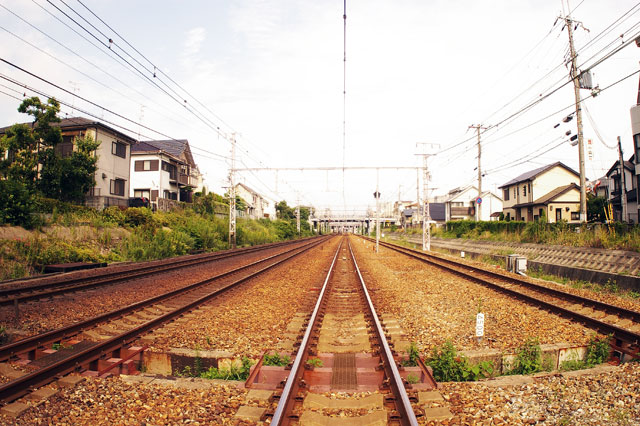 659-0076　清水町の線路風景