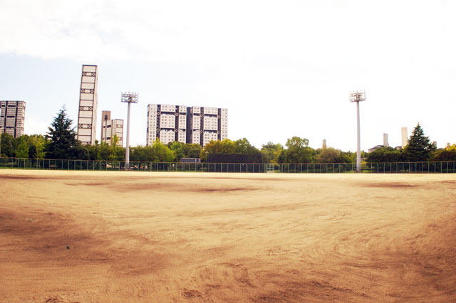 659-0041-1-1　野球場・芦屋中央公園芝生広場